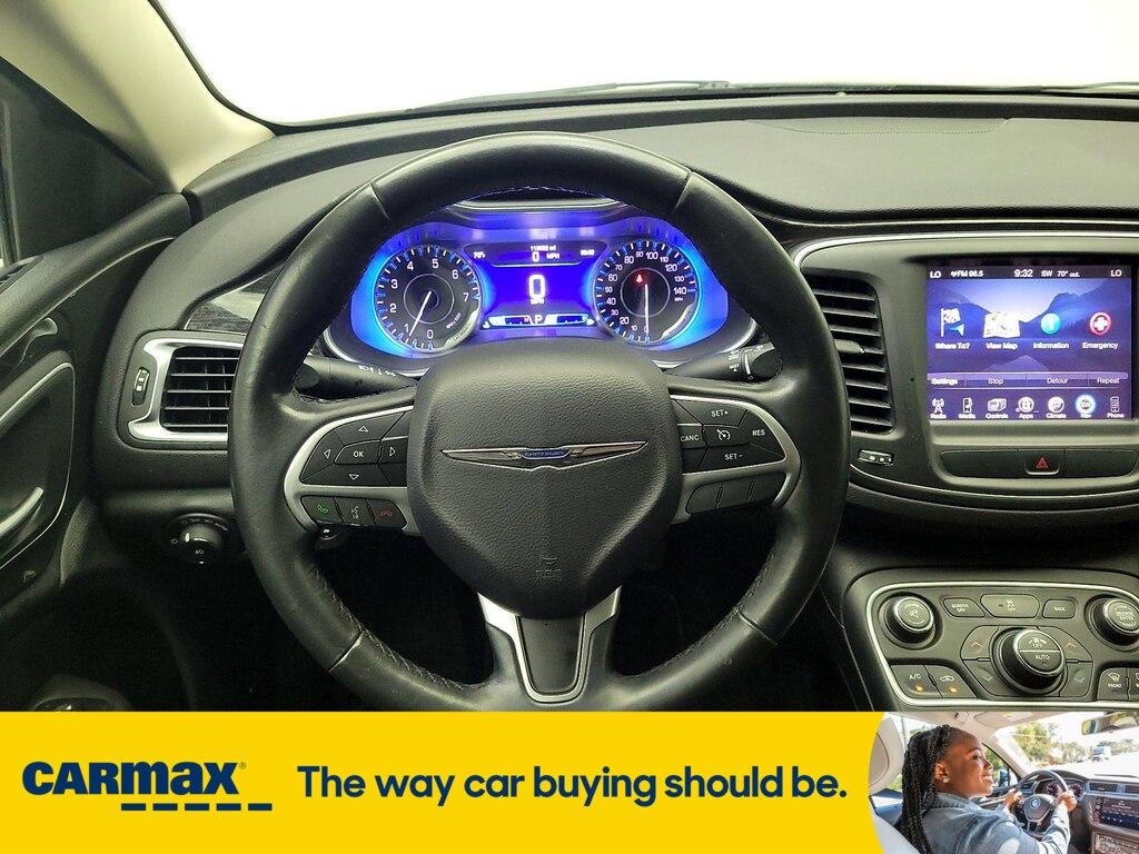 used 2015 Chrysler 200 car, priced at $12,599
