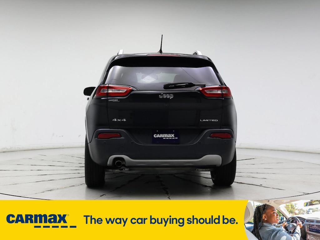 used 2015 Jeep Cherokee car, priced at $16,998