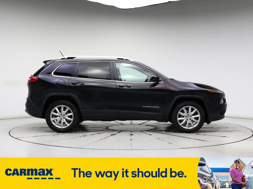 used 2015 Jeep Cherokee car, priced at $16,998