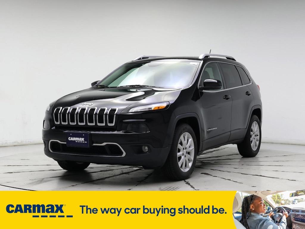 used 2015 Jeep Cherokee car, priced at $16,998
