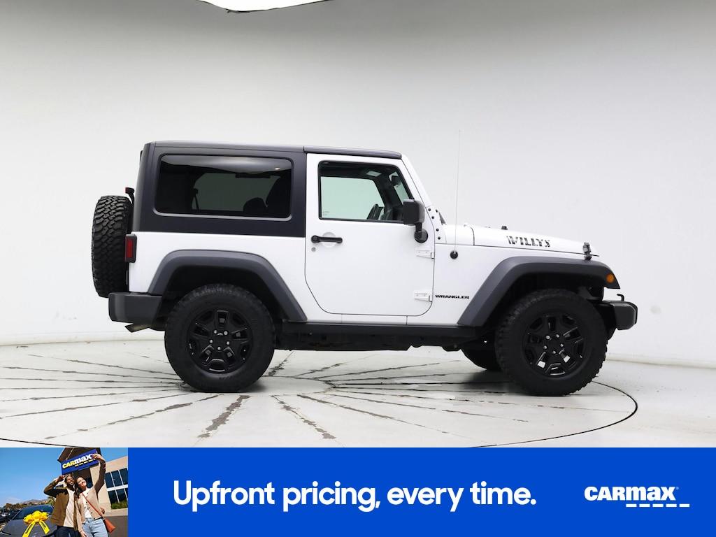 used 2016 Jeep Wrangler car, priced at $25,998