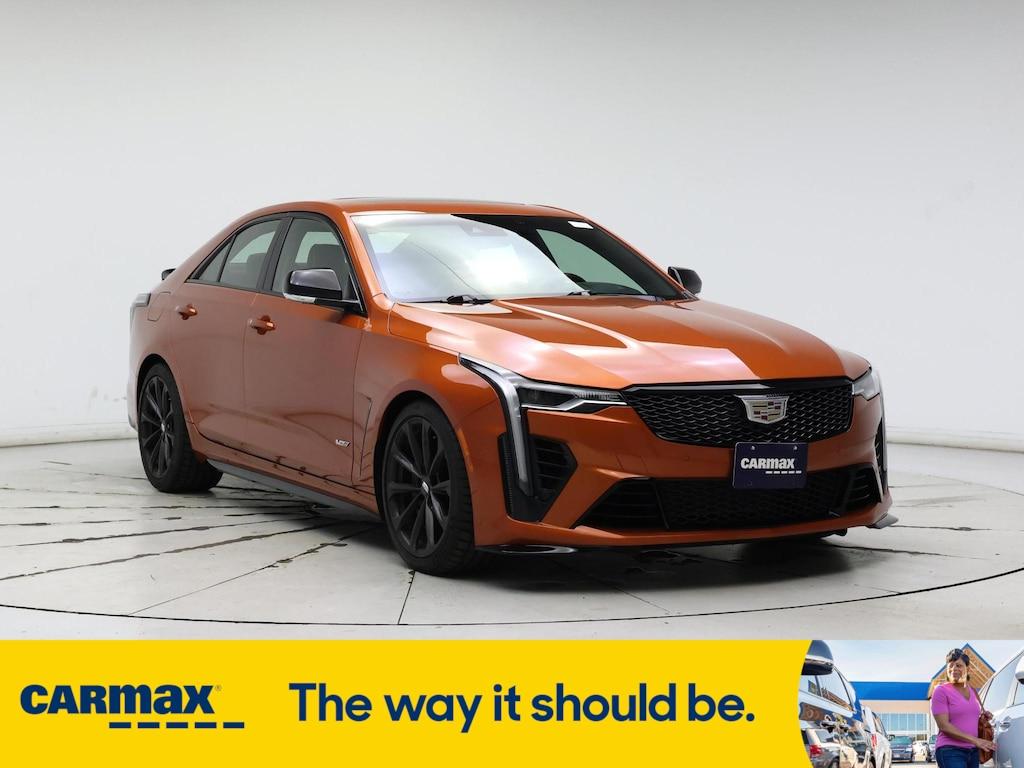 used 2022 Cadillac CT4-V car, priced at $57,998
