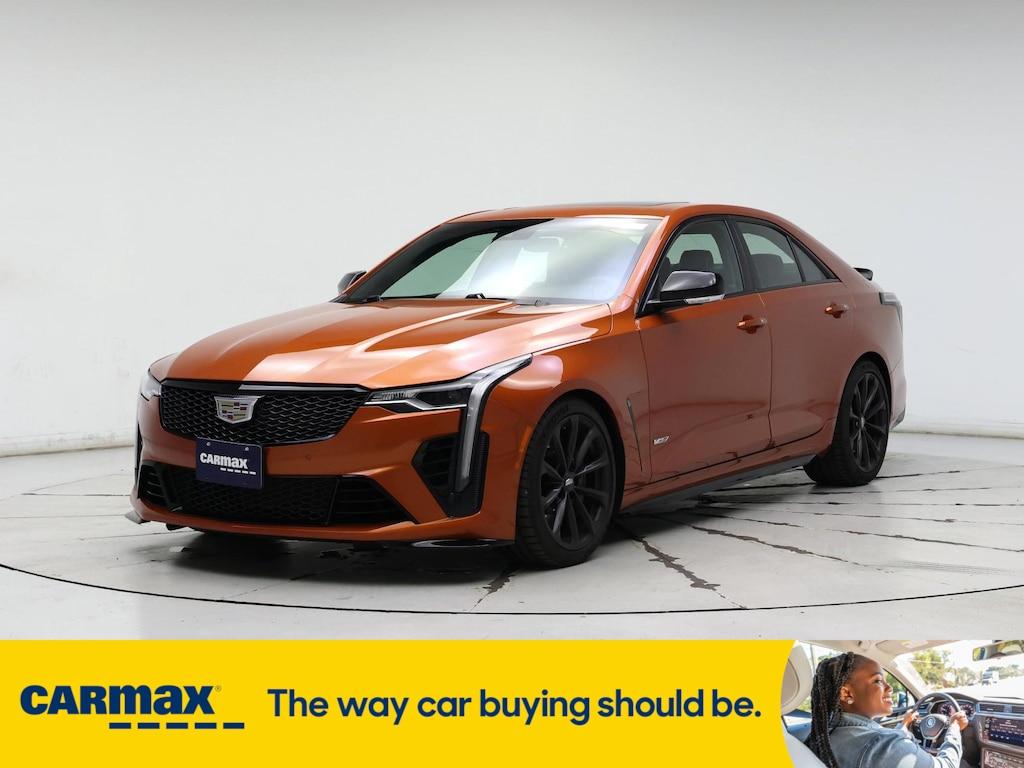 used 2022 Cadillac CT4-V car, priced at $57,998