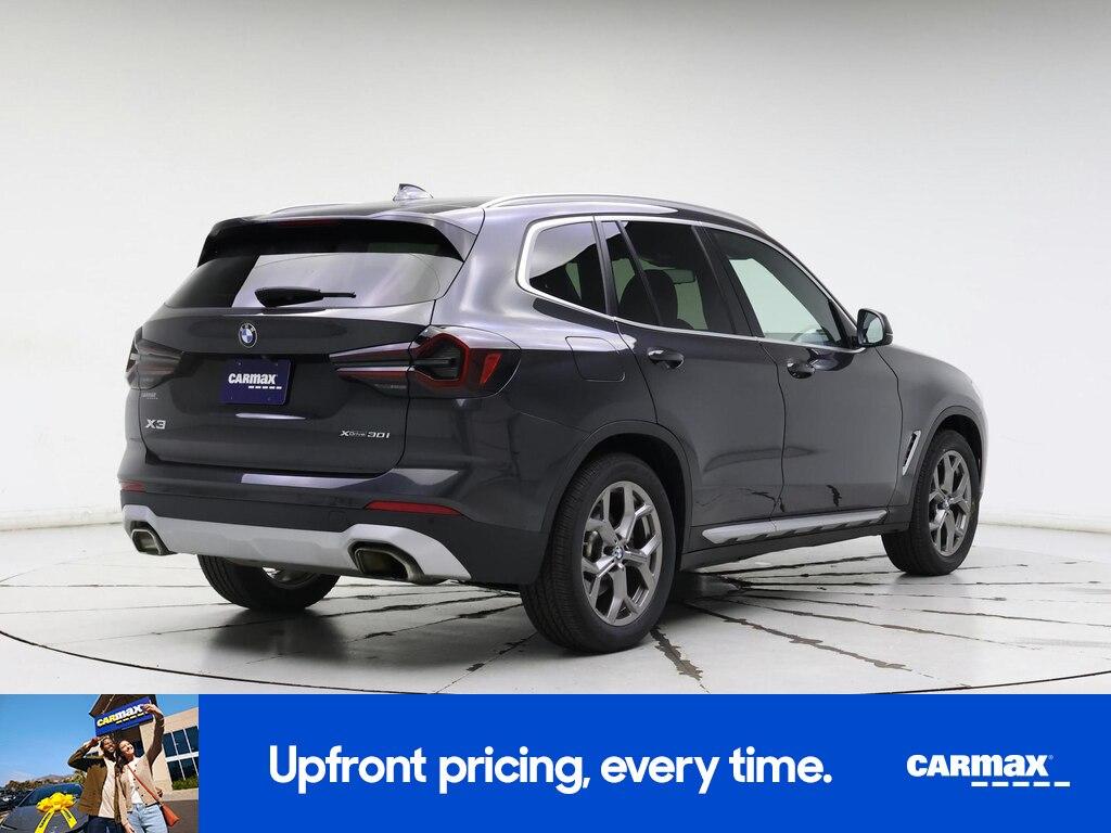 used 2022 BMW X3 car, priced at $32,998