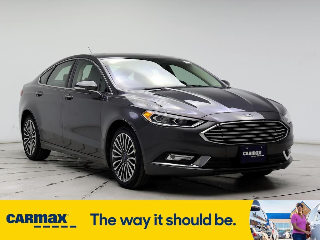 used 2017 Ford Fusion car, priced at $16,998