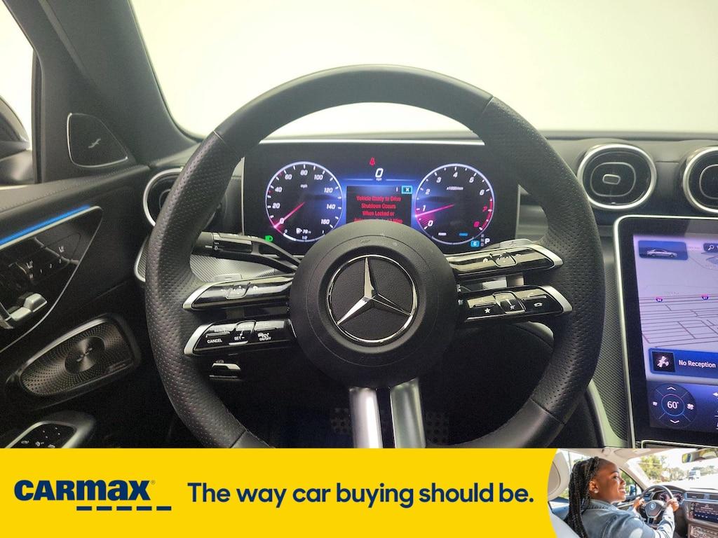 used 2024 Mercedes-Benz C-Class car, priced at $48,998