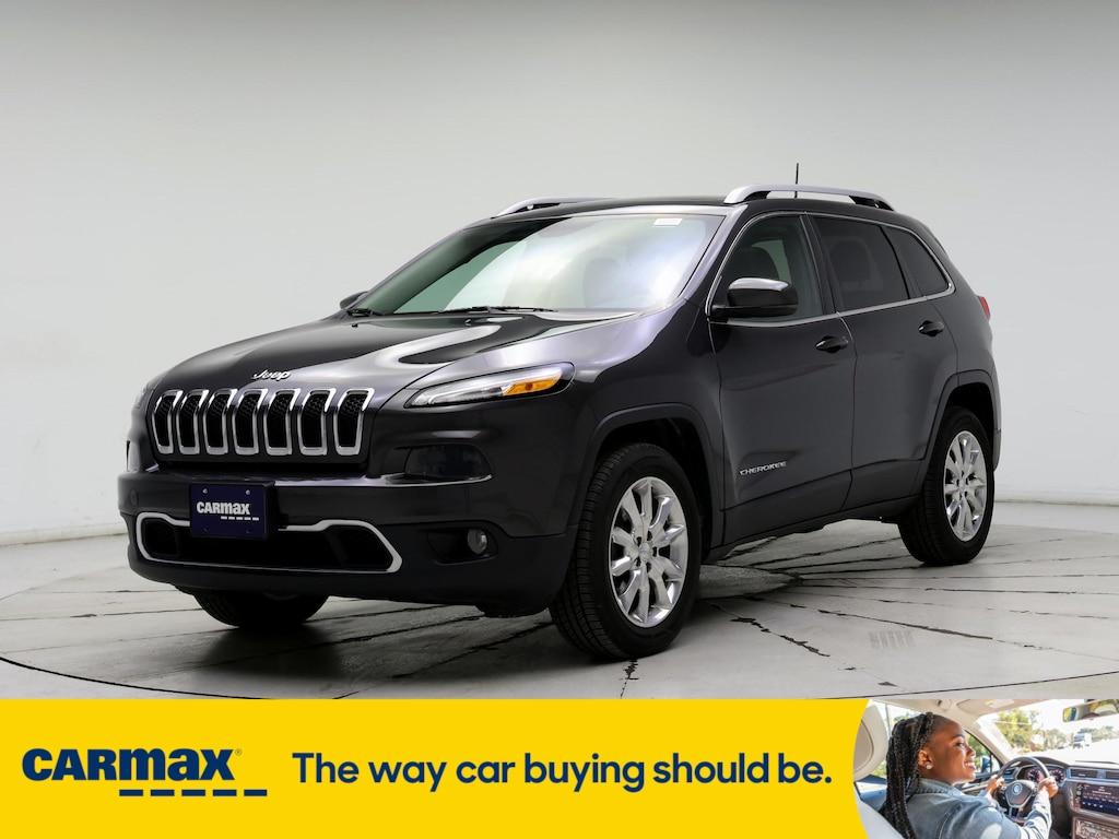 used 2017 Jeep Cherokee car, priced at $18,998