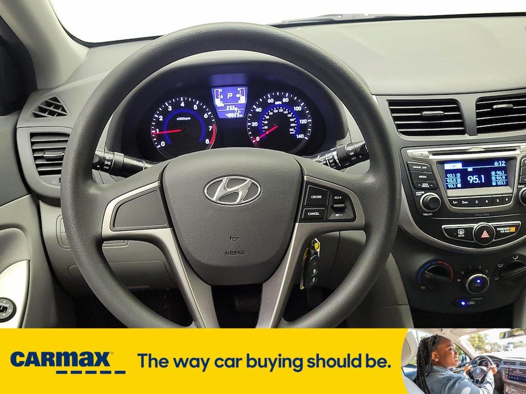 used 2015 Hyundai Accent car, priced at $12,998