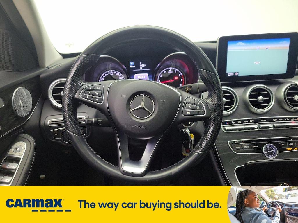 used 2015 Mercedes-Benz C-Class car, priced at $18,998