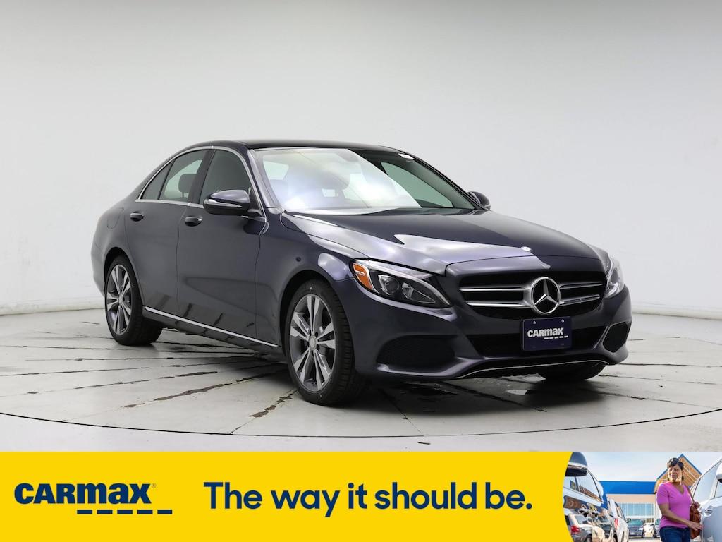used 2015 Mercedes-Benz C-Class car, priced at $18,998