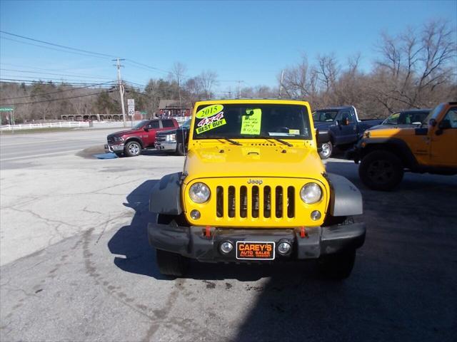 used 2015 Jeep Wrangler car, priced at $12,900