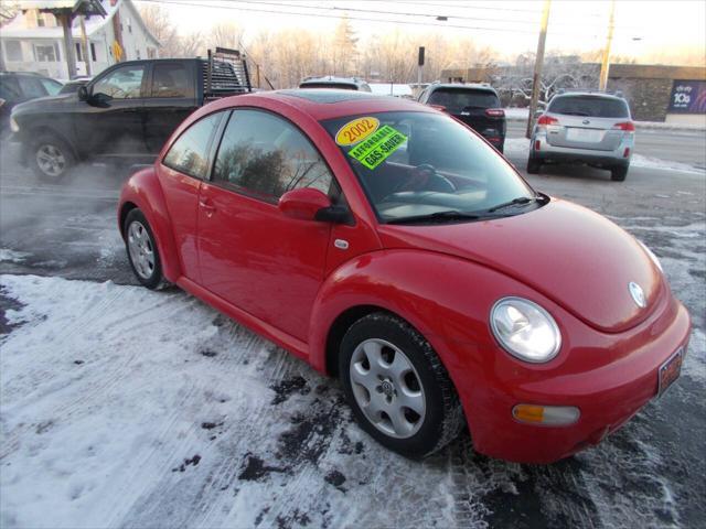 used 2002 Volkswagen New Beetle car, priced at $4,495