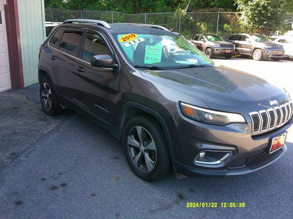 used 2019 Jeep Cherokee car, priced at $11,900