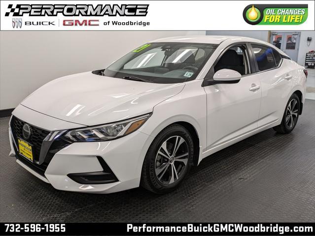 used 2021 Nissan Sentra car, priced at $15,032