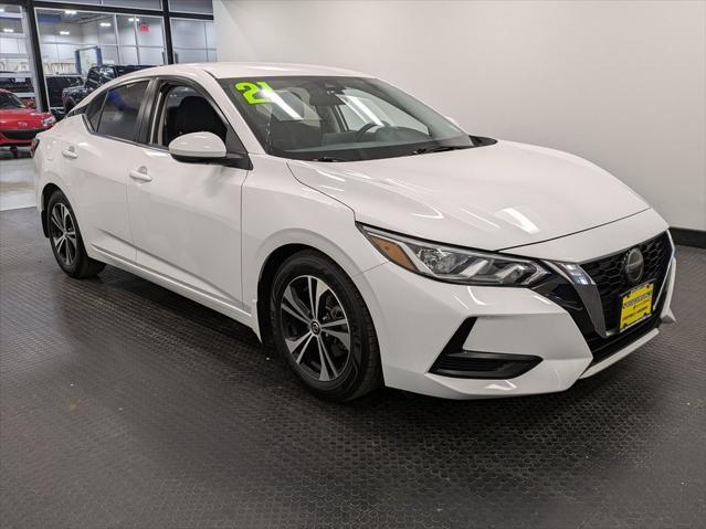 used 2021 Nissan Sentra car, priced at $15,099