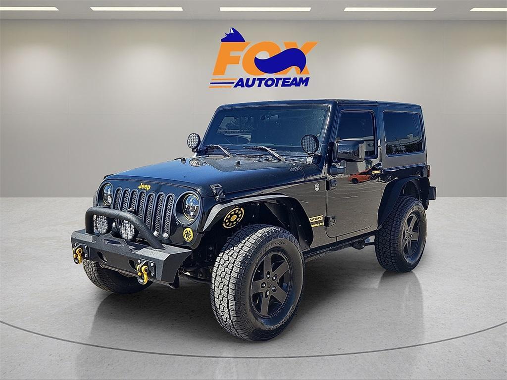 used 2015 Jeep Wrangler car, priced at $17,277