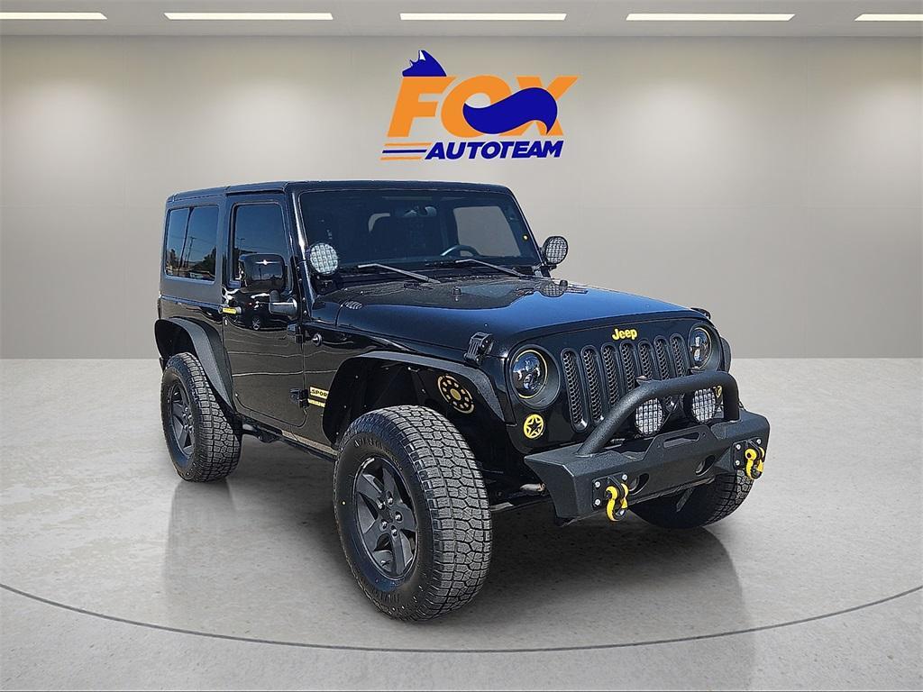 used 2015 Jeep Wrangler car, priced at $17,277