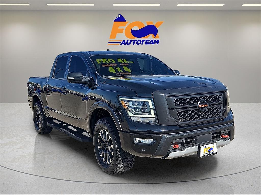 used 2021 Nissan Titan car, priced at $38,247
