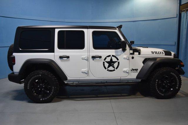 used 2021 Jeep Wrangler Unlimited car, priced at $32,595