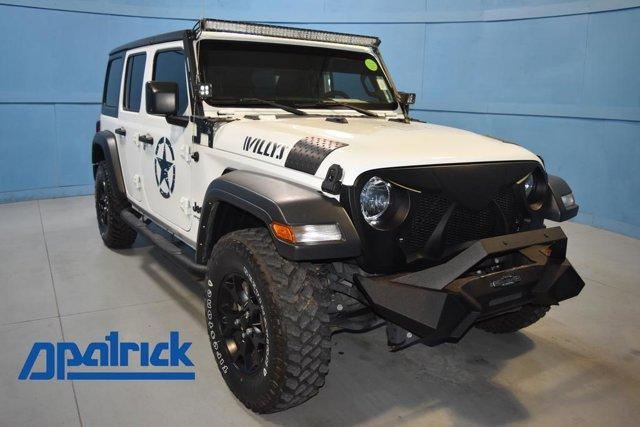 used 2021 Jeep Wrangler Unlimited car, priced at $32,595