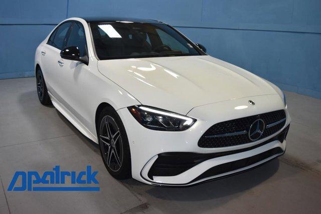 used 2022 Mercedes-Benz C-Class car, priced at $43,595