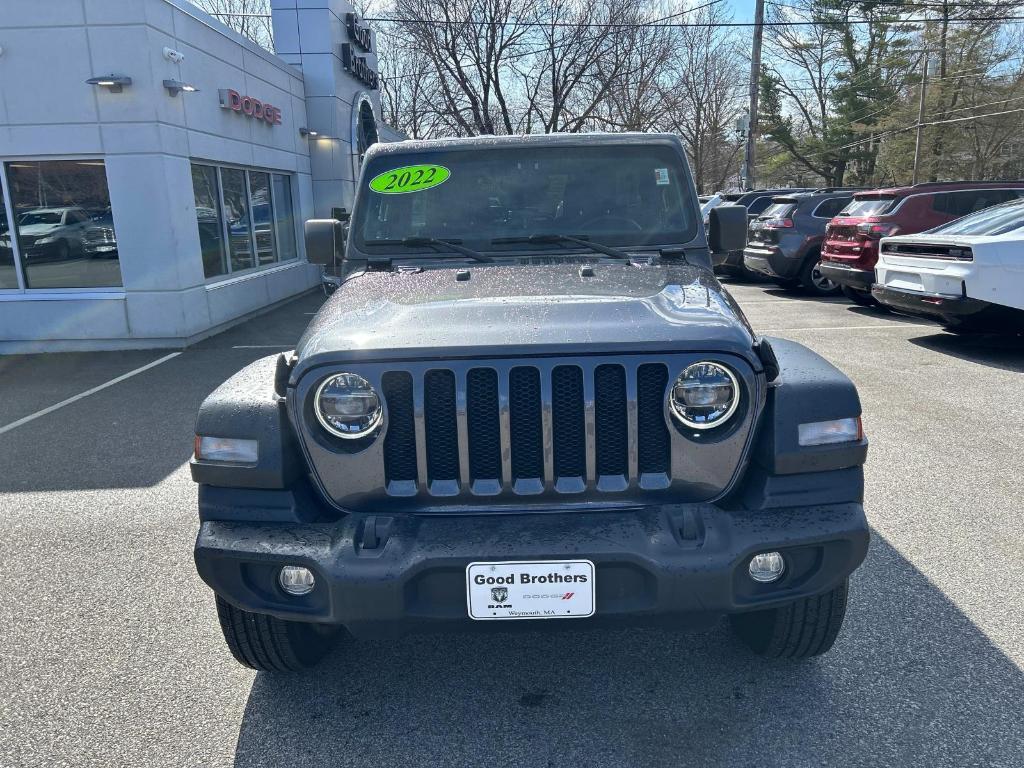 used 2022 Jeep Wrangler Unlimited car, priced at $30,988
