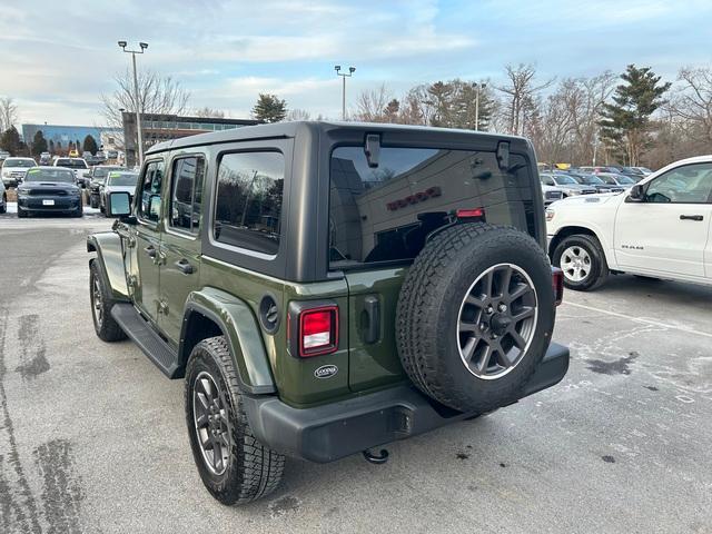 used 2021 Jeep Wrangler Unlimited car, priced at $31,988