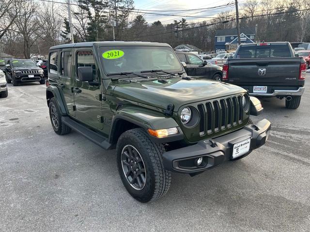 used 2021 Jeep Wrangler Unlimited car, priced at $31,988