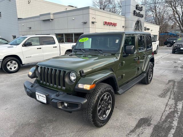 used 2021 Jeep Wrangler Unlimited car, priced at $31,988