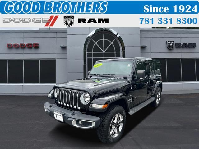 used 2020 Jeep Wrangler Unlimited car, priced at $33,788