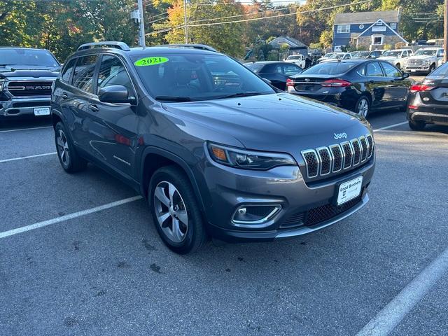 used 2021 Jeep Cherokee car, priced at $26,988