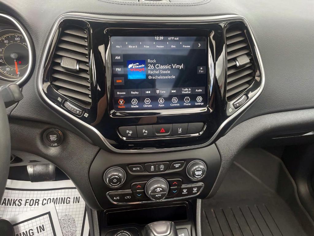 used 2021 Jeep Cherokee car, priced at $27,988