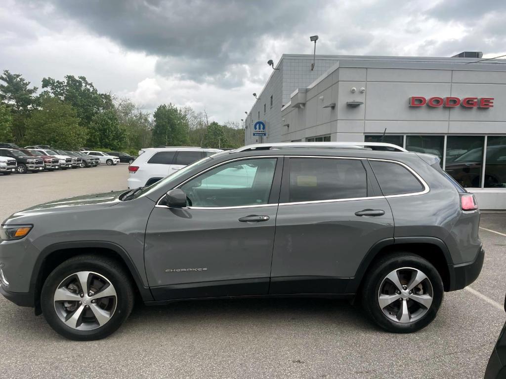 used 2021 Jeep Cherokee car, priced at $27,988