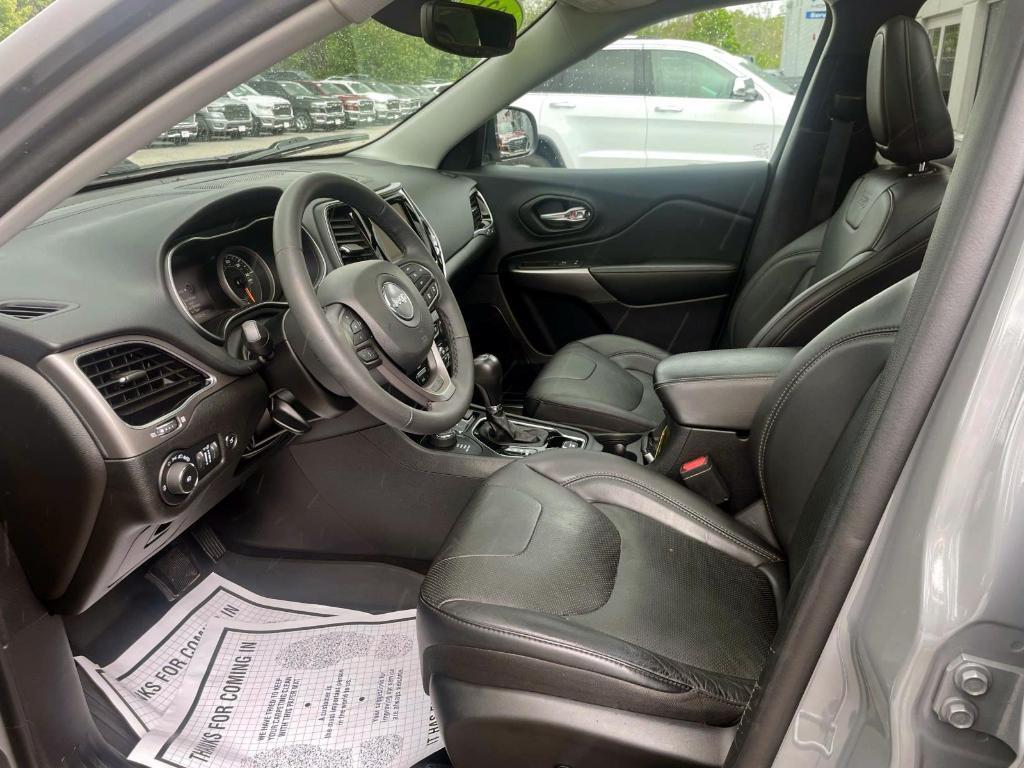 used 2021 Jeep Cherokee car, priced at $27,988