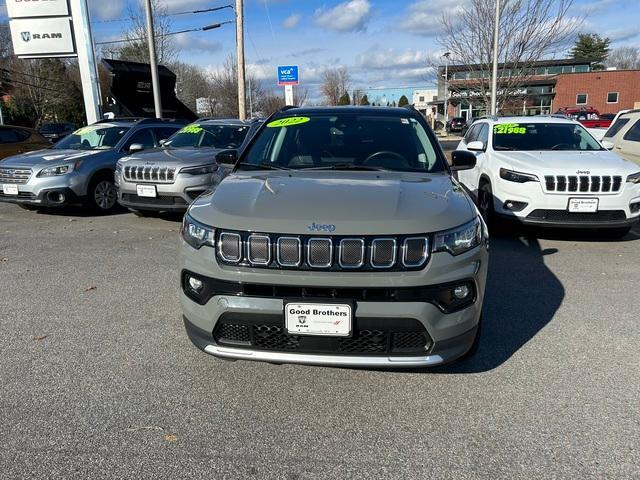 used 2022 Jeep Compass car, priced at $25,688