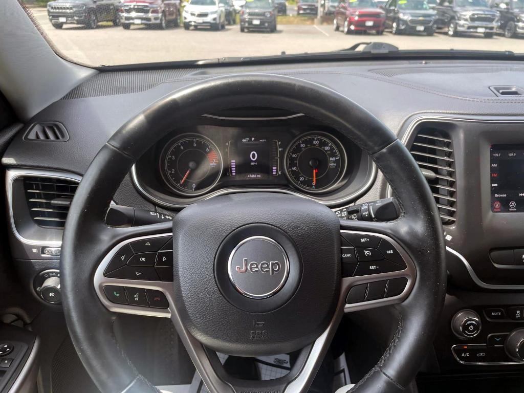 used 2019 Jeep Cherokee car, priced at $19,488