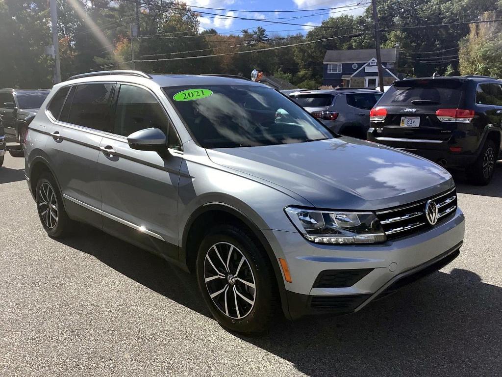 used 2021 Volkswagen Tiguan car, priced at $22,558