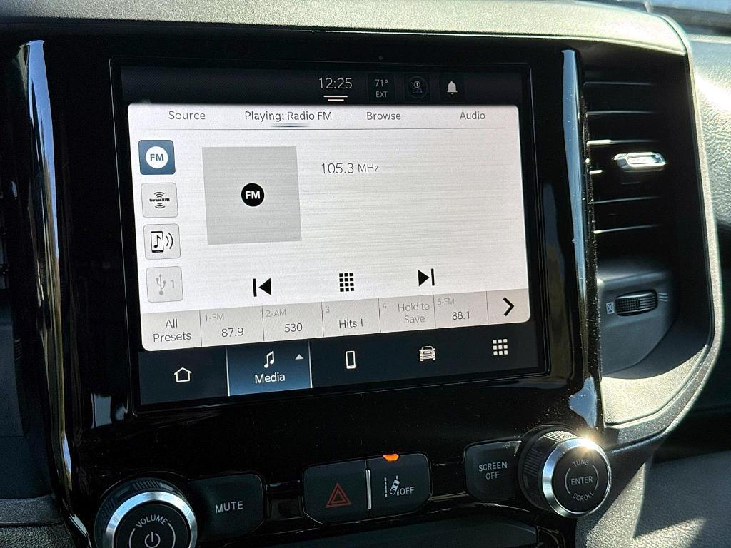 new 2025 Ram 1500 car, priced at $49,290