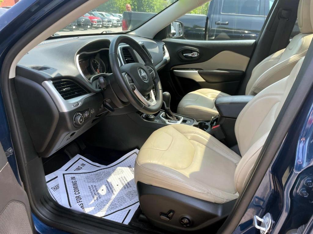 used 2018 Jeep Cherokee car, priced at $18,988
