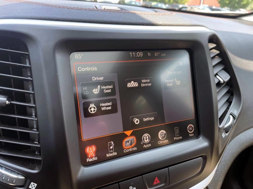 used 2018 Jeep Cherokee car, priced at $18,988