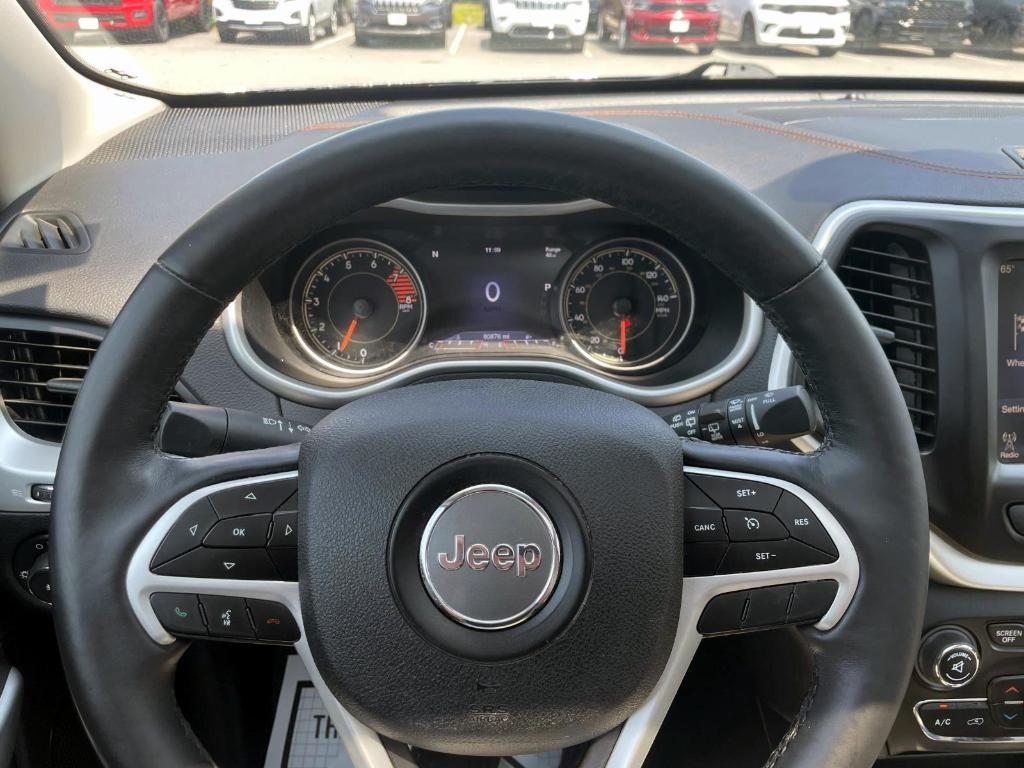 used 2018 Jeep Cherokee car, priced at $18,988