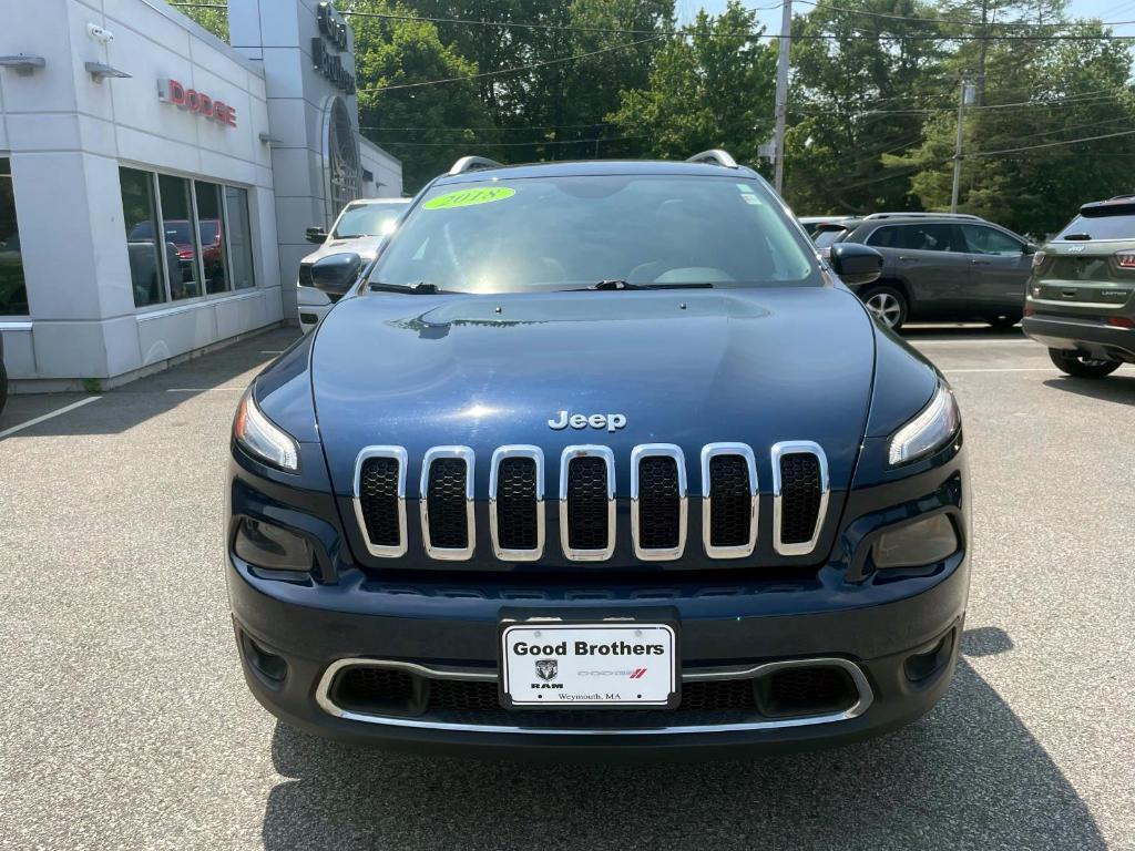 used 2018 Jeep Cherokee car, priced at $18,988
