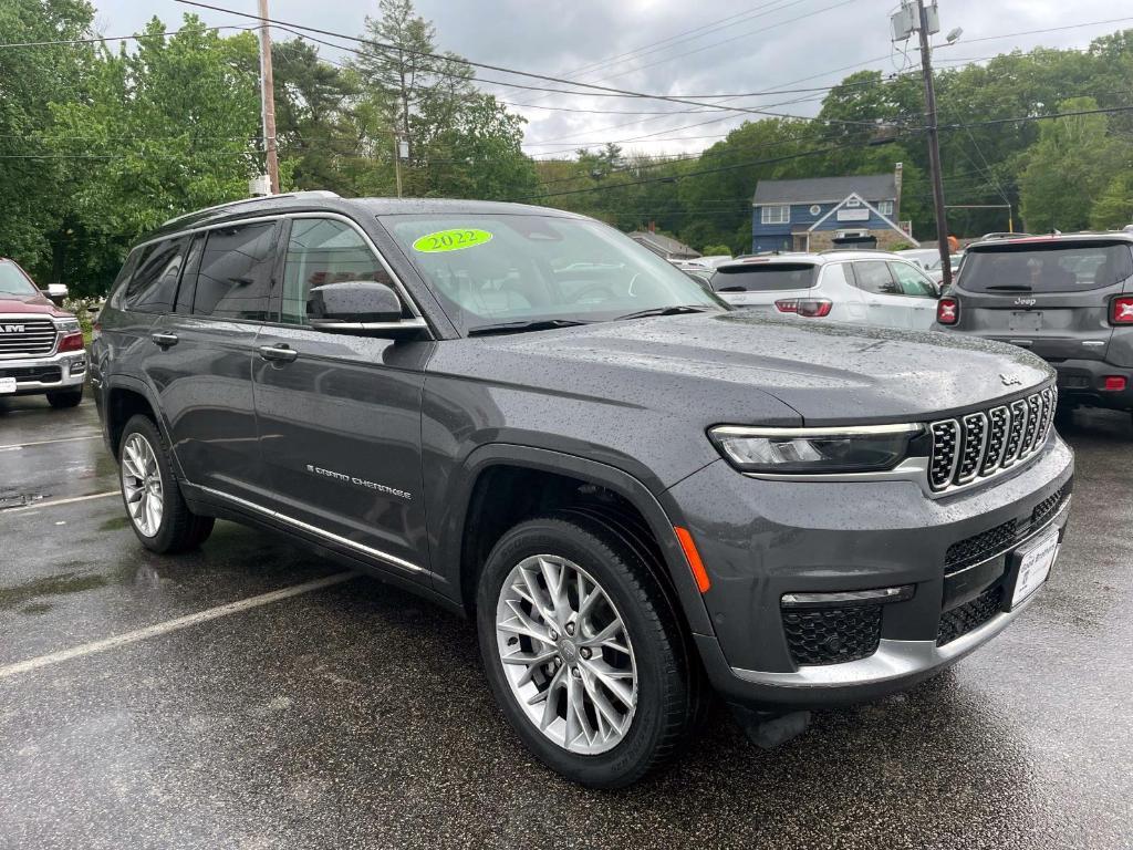 used 2022 Jeep Grand Cherokee L car, priced at $42,588
