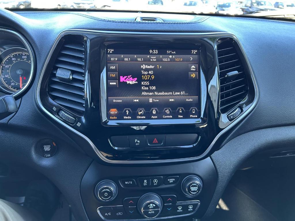 used 2019 Jeep Cherokee car, priced at $18,988