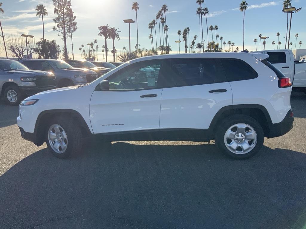 used 2017 Jeep Cherokee car, priced at $17,493