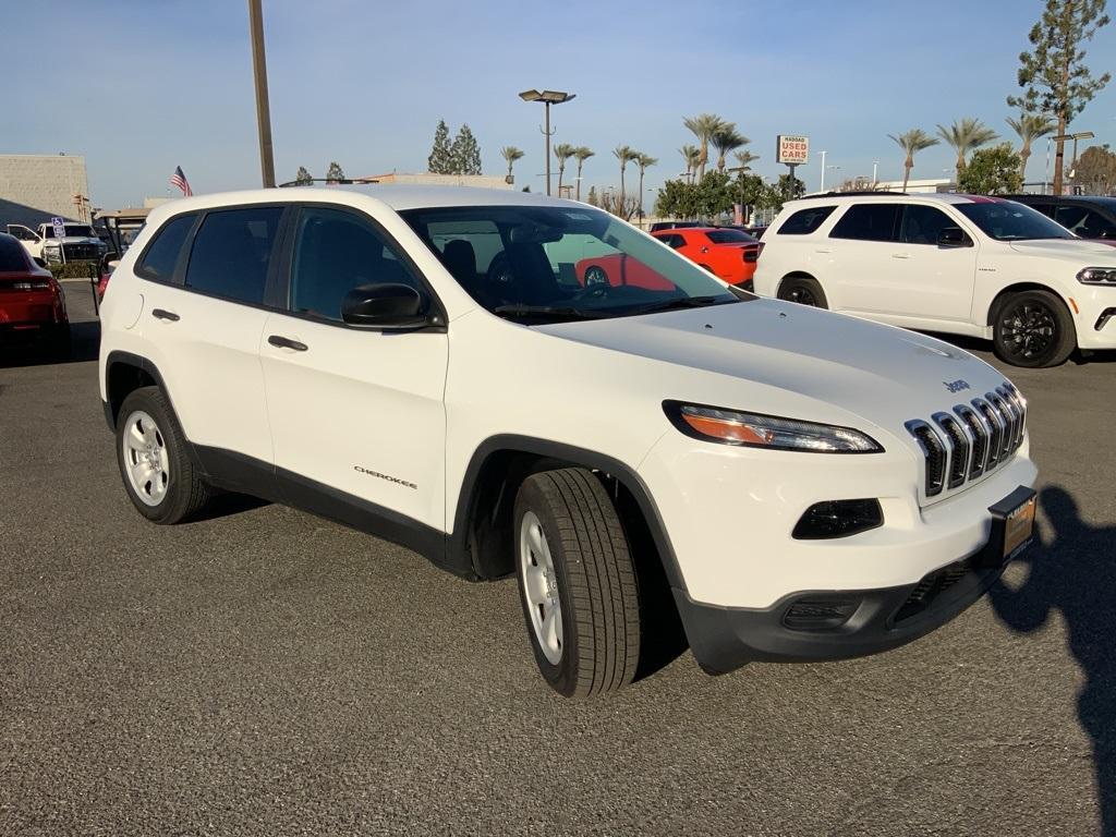 used 2017 Jeep Cherokee car, priced at $17,493