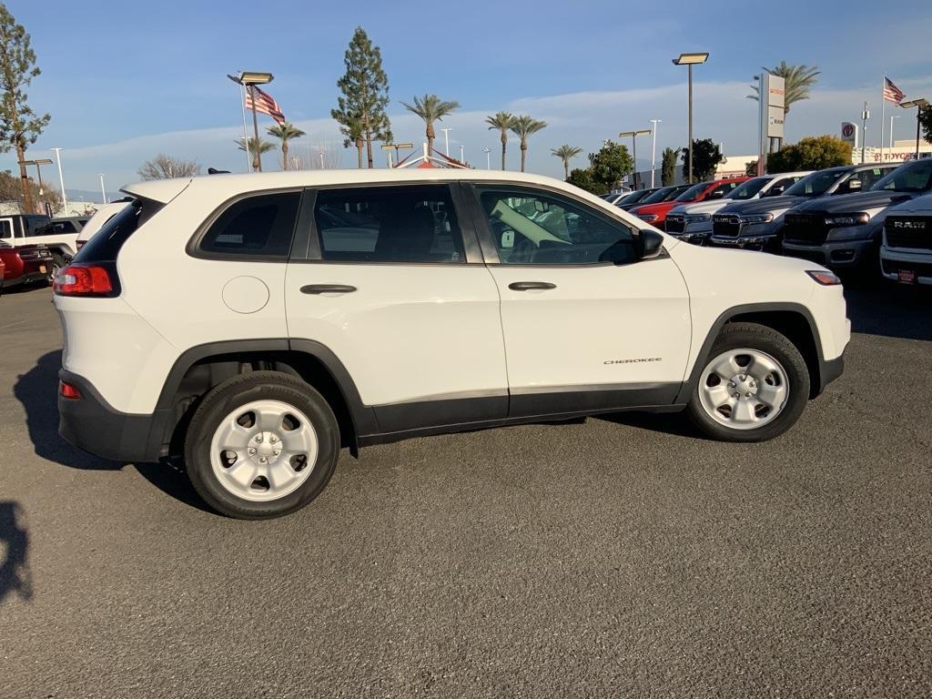 used 2017 Jeep Cherokee car, priced at $17,493