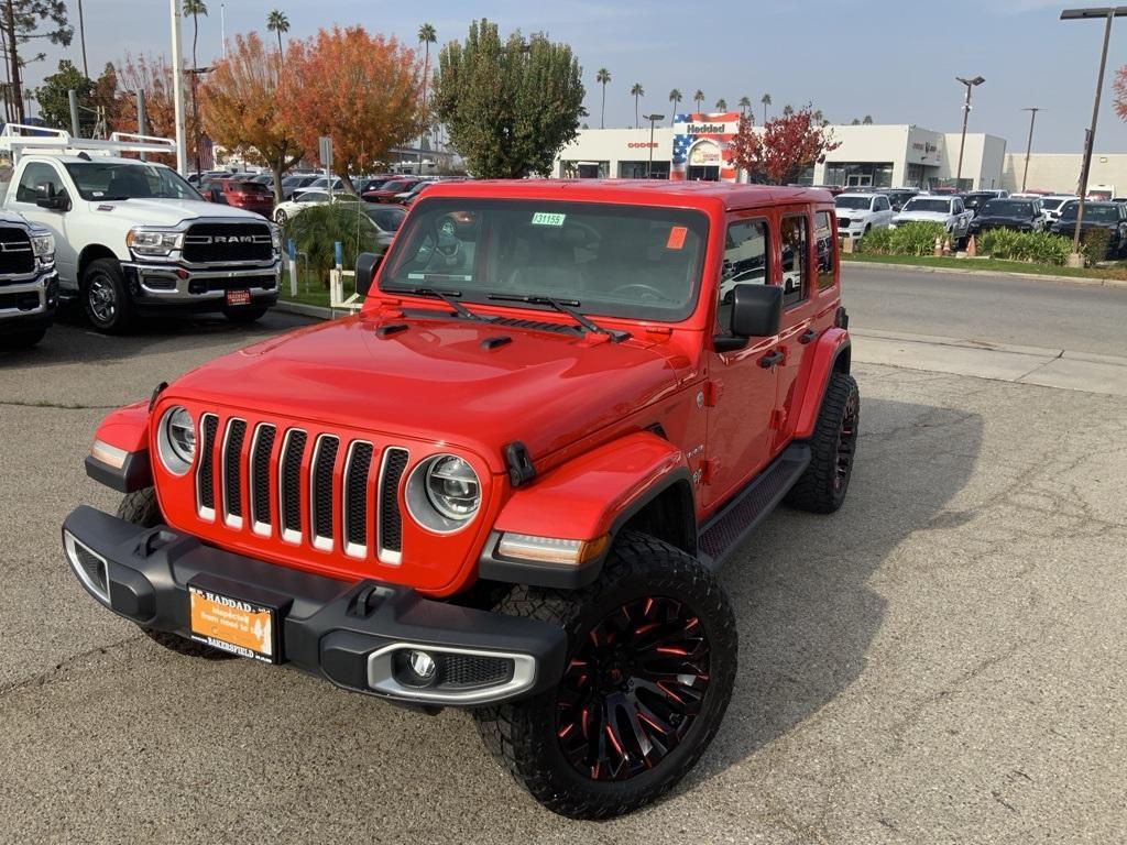 used 2021 Jeep Wrangler Unlimited car, priced at $35,326