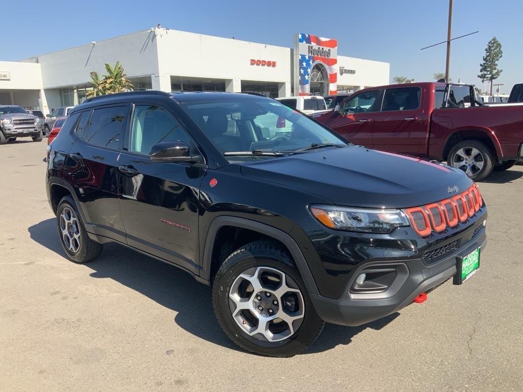 used 2022 Jeep Compass car, priced at $23,499