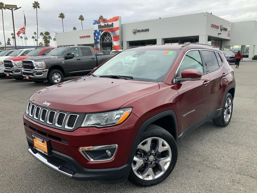 used 2021 Jeep Compass car, priced at $20,495